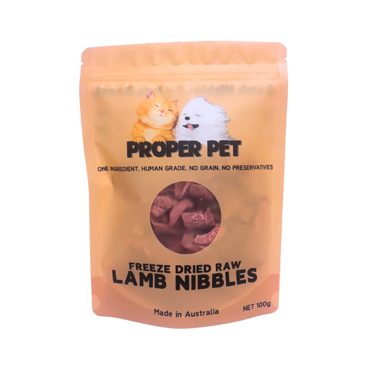 Lamb Leg Nibbles - Freeze Dried Raw Treat 100g