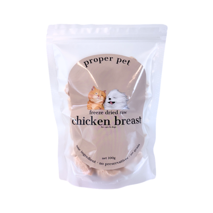 Chicken Breast - Freeze Dried Raw Treat 100g