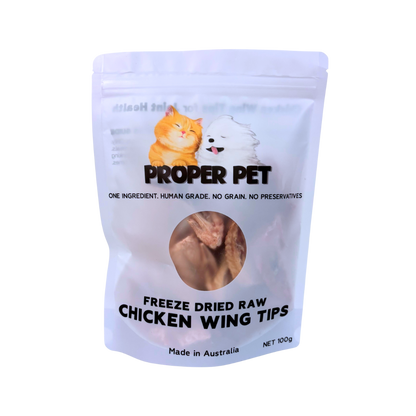 Chicken Wing Tips - Freeze Dried Raw Treat 100g