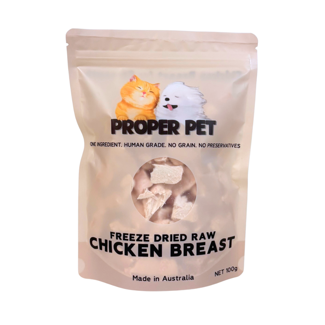 Chicken Breast - Freeze Dried Raw Treat 100g