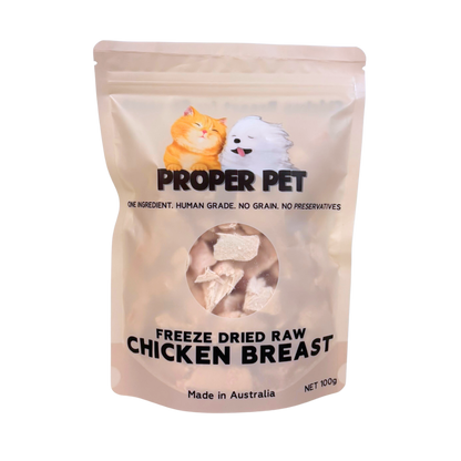 Chicken Breast - Freeze Dried Raw Treat 100g
