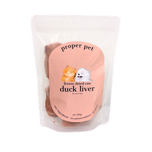 Duck Liver - Freeze Dried Raw Treat 100g